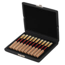1Pc Wooden Oboe Reeds Case Holder Box for 10x Reeds Capacity Instrument Accs Black