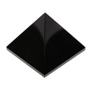 7cm Collectible Crystal Stone Obsidian Pyramid Gemstone Power Office Decors