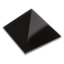 7cm Collectible Crystal Stone Obsidian Pyramid Gemstone Power Office Decors