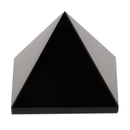 6cm Collectible Crystal Stone Obsidian Pyramid Gemstone Power Office Decors