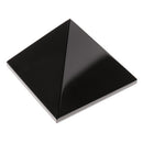 6cm Collectible Crystal Stone Obsidian Pyramid Gemstone Power Office Decors