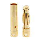 4.0mm Gold Connector Battery ESC Plug Pack of 30 Pairs for RC Car Accessory
