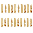 4.0mm Gold Connector Battery ESC Plug Pack of 30 Pairs for RC Car Accessory