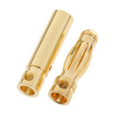 10 Pairs 3.0mm Gold-plated Banana Plug Connector DIY RC Battery ESC Motor