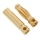 10 Pairs 3.0mm Gold-plated Banana Plug Connector DIY RC Battery ESC Motor