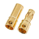 30 Pairs 3.5mm Gold-plated Banana Plug Connector DIY RC Battery ESC Motor