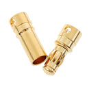30 Pairs 3.5mm Gold-plated Banana Plug Connector DIY RC Battery ESC Motor