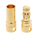 30 Pairs 3.5mm Gold-plated Banana Plug Connector DIY RC Battery ESC Motor