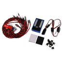 12 LED 4 operation modes Multi-color RC Car Flashing Light Lamp System 4.8-6.0V