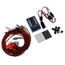12 LED 4 operation modes Multi-color RC Car Flashing Light Lamp System 4.8-6.0V
