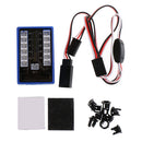 12 LED 4 operation modes Multi-color RC Car Flashing Light Lamp System 4.8-6.0V