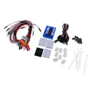 12 LED Multi-color Flashing Light Lamp System for RC 1/10 Scale Model Car Truck