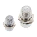 20 Pieces 0.2'' 0.12'' Metal LED Lamp Light Holders Stand for Light Emitting Diode Lighting Accessory