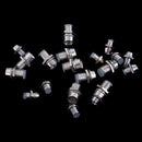 20 Pieces 0.2'' 0.12'' Metal LED Lamp Light Holders Stand for Light Emitting Diode Lighting Accessory