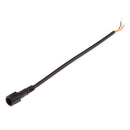 10 Pairs Black Waterproof IP65 3 Pin 22AWG Male+Female Connectors Wire LED Cables 7.87 x 0.31inch