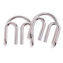 7pcs/set Metal Wire Puzzle Brain Teser Magic Rings Puzzle for Children Adults Students Toy Gift
