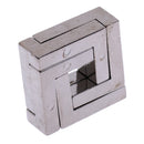 Square Lock Puzzle Classic Metal Brain Teaser IQ EQ Test Toys for Kids Adults Children Birthday Funny Gift