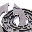 Classical Metal Mind Puzzles Brain Teaser IQ Test Locking Toy for Kids Gift