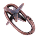 Star Ring Puzzle Classic Metal Brain Teaser IQ EQ Test Toys for Kids Adults Children Birthday Funny Gift