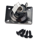 Musically Square Jack Output Plate Socket 6.35mm 1/4'' for Electric Guitar