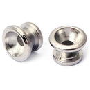 2 Pcs Metal Guitar Strap Lock Button with Mounting Screws for Acoustic Electric Guitar Parts