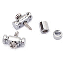 2Pc Guitar Roller String Guide Tree Retainer Guitar Replacements DIY Chrome