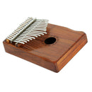 17 Key Mahogany Kalimba Finger Percussion Thumb Piano Mbira Gift Craft for Kids Musical Toys Wood