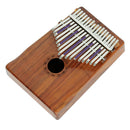 17 Key Mahogany Kalimba Finger Percussion Thumb Piano Mbira Gift Craft for Kids Musical Toys Wood