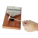 17 Key Mahogany Kalimba Finger Percussion Thumb Piano Mbira Gift Craft for Kids Musical Toys Wood