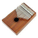 17 Key Mahogany Kalimba Finger Percussion Thumb Piano Mbira Gift Craft for Kids Musical Toys Wood