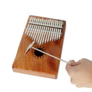 Portable 17 Notes C Tone Kalimba Coffee for Kids Music Educational Toys 7.32 x 5.31 x 1.41inch