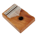 Portable 17 Notes C Tone Kalimba Coffee for Kids Music Educational Toys 7.32 x 5.31 x 1.41inch