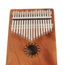 Portable 17 Notes C Tone Kalimba Coffee for Kids Music Educational Toys 7.32 x 5.31 x 1.41inch