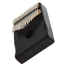 17 Key Mahogany Kalimba Finger Percussion Thumb Piano Mbira Gift Craft for Kids Musical Toys Black