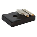 17 Key Mahogany Kalimba Finger Percussion Thumb Piano Mbira Gift Craft for Kids Musical Toys Black