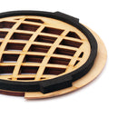 Guitar Wooden Soundhole Sound Hole Cover Feedback Buffer for EQ Acoustic Folk Guitar