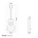 17'' Ukulele Pocket Travel Hawaii Guitar for Kids Beginners Student Adults Player with Bag