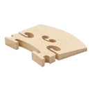5PCS Maple Wood Violin Bridge for 4/4 Full Size Violin Replacement Durable