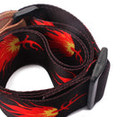 Durable Polyester Guitar Strap Belt Leather End for Acoustic Electric Guitar Bass