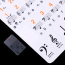 88 Key Piano Stickers Keyboard Label Music Note for Students Piano Practice
