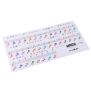 Transparent Piano Note Keyboard Sticker 61 Key Electronic Keyboard Letter Decal for Beginner