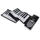 Digital Keyboard Piano 61 Keys Portable Flexible Electronic Hand Roll Piano