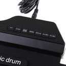 G102 Portable Foldable Silicone Electronic Drum Pad Kit Digital USB Roll-up with Drumstick Foot Pedal Audio Cable