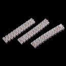 3 Pieces 3A 12 Position Screw Terminal Electric Barrier Strip Block
