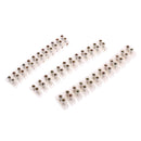 3pcs 3A 5A 10A Dual Rows 12 Position Terminal Block Covered Barrier Wire Connector