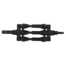 1 Pair MC4 T Branch Solar Panel Cable Connector 1 Male to 3 Female and 1 Female to 3 Male