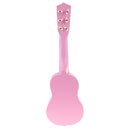 Mini 21'' 6 Strings Wooden Classic Guitar Kids Musical Instrument Toy Pink