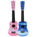 Mini 21'' 6 Strings Wooden Classic Guitar Kids Musical Instrument Toy Pink