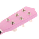 Mini 21'' 6 Strings Wooden Classic Guitar Kids Musical Instrument Toy Pink