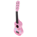 Mini 21'' 6 Strings Wooden Classic Guitar Kids Musical Instrument Toy Pink